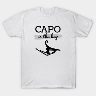 Capo is the Key Capo Light Theme T-Shirt